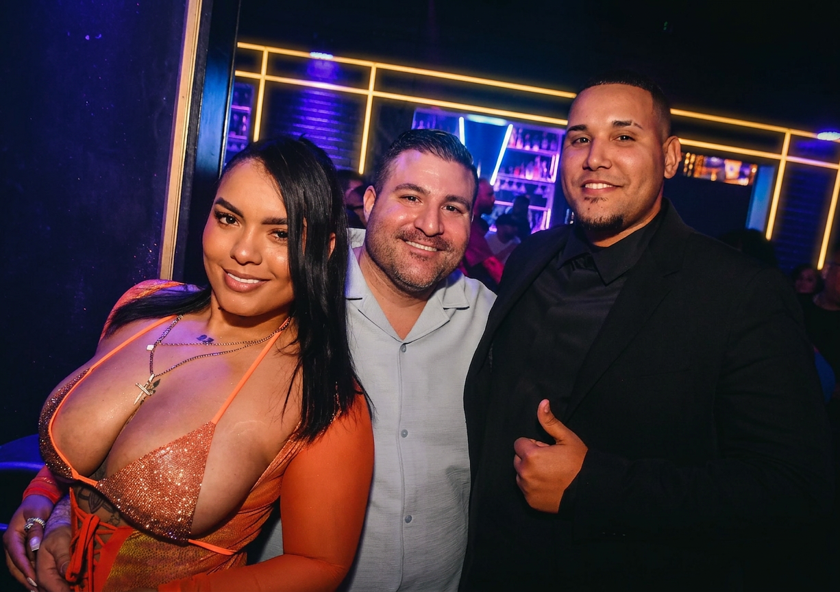 AI-enhanced guest photo at The Vault